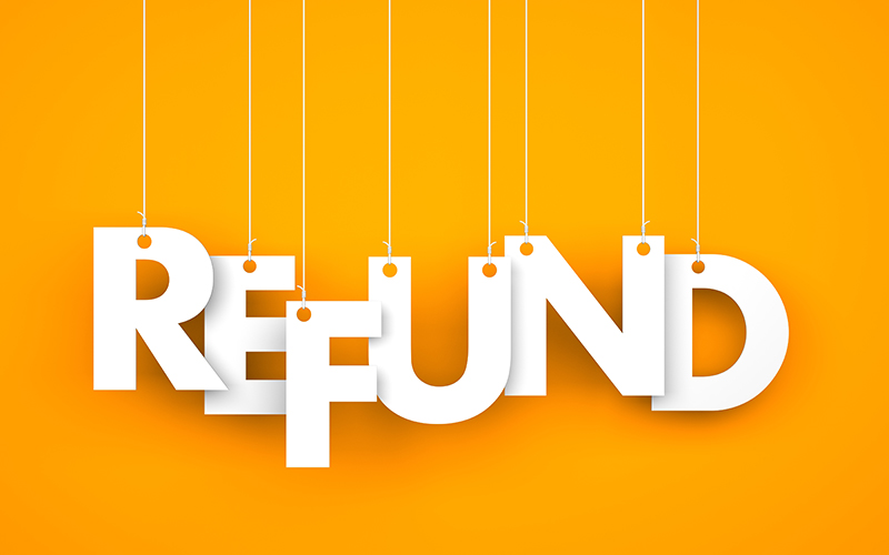 Refund Sign